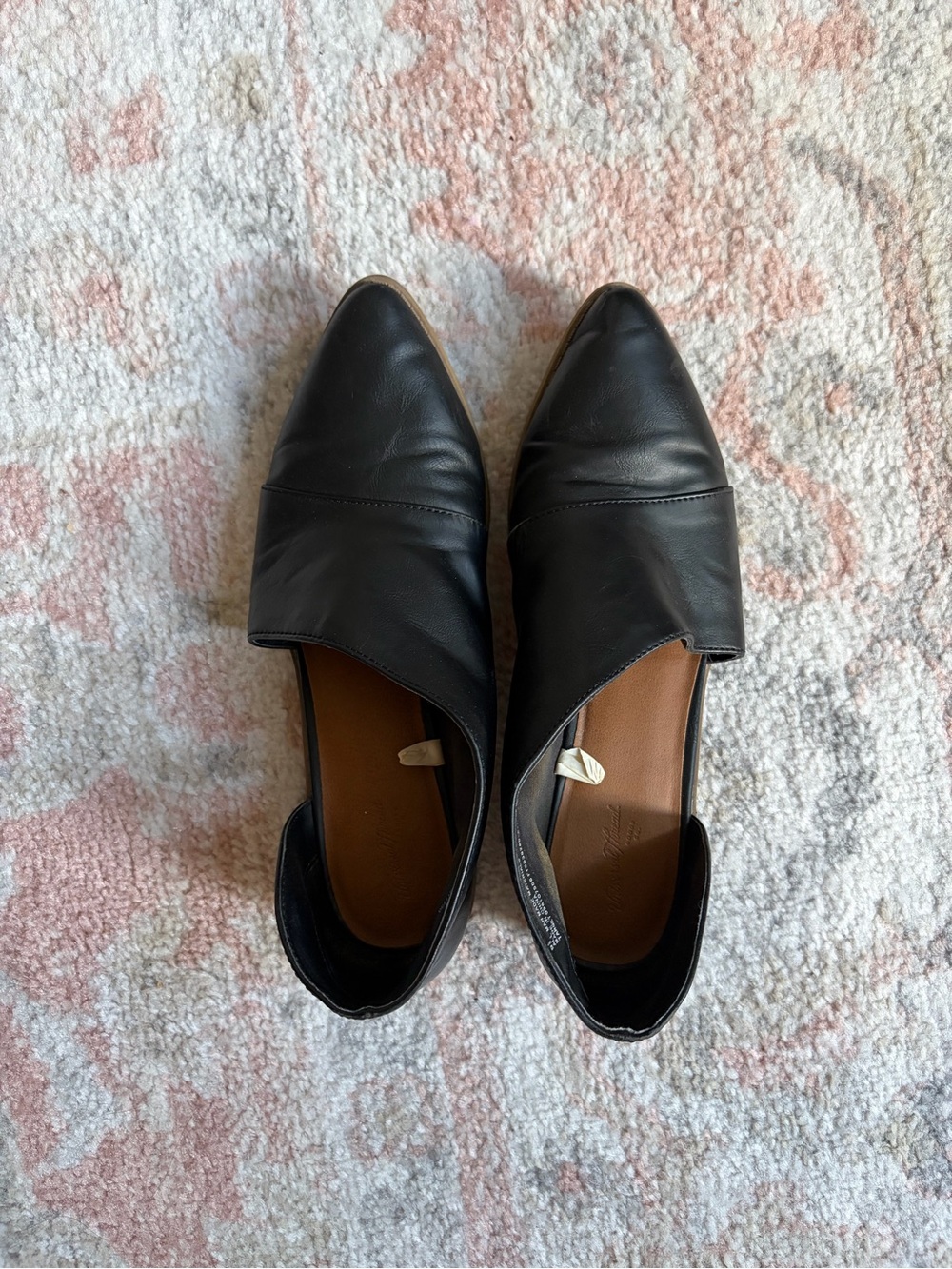 Target Black Pointed Slip-On Flats
